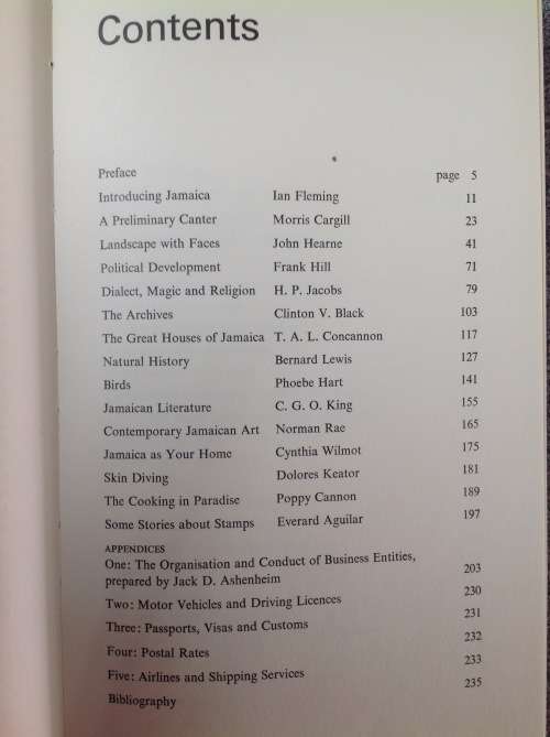 IAN FLEMING INTRODUCES JAMAICA first edition hardcover James Bond author