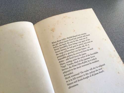 FIRST EDITION 1ST IMP. James Bond YOU ONLY LIVE TWICE Ian Fleming 1964 Cape RARE