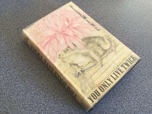 FIRST EDITION 1ST IMP. James Bond YOU ONLY LIVE TWICE Ian Fleming 1964 Cape RARE