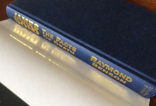 FOR JUDI DENCH 1st Edition 1st imp James Bond THE FACTS OF DEATH Raymond Benson not Ian Fleming