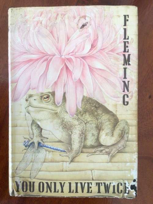 FIRST EDITION 1ST IMP. James Bond YOU ONLY LIVE TWICE Ian Fleming 1964 Cape HBDJ