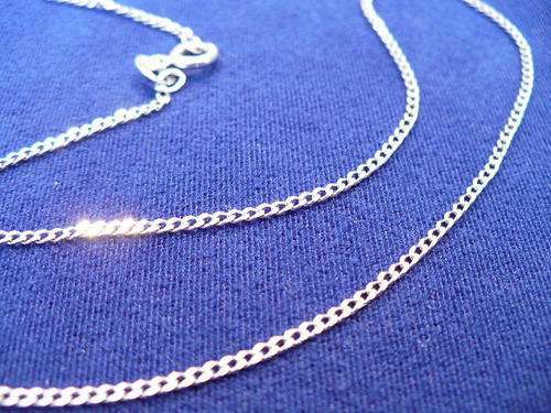 ***** SOLID 9CT GOLD 2.0 GRAMS VINTAGE NECK CHAIN NINE CARAT WHITE GOLD NECKLACE! *****