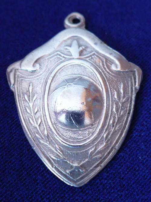 ***** SOLID SILVER 1956 FOOTBALL MEDAL 10.2 GRAMS MEDALLION! *****