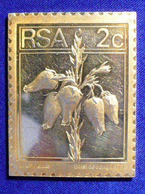 ***31.6 GRAMS*** SOLID STERLING SILVER L-A-R-G-E TWO-CENT "STAMP" BEAUTIFUL!
