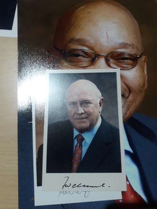 Presidential signed photos