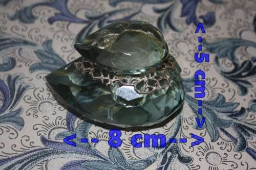Heavy Crystal Perfume Bottle