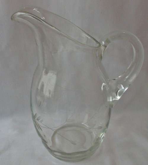 Clear Glass Jug