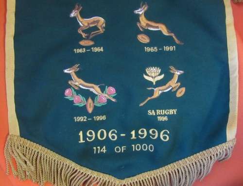 AN AWESOME SPRINGBOK RUGBY PLAQUE.  THIS YOU WILL NOT FIND EVERY DAY!!!!