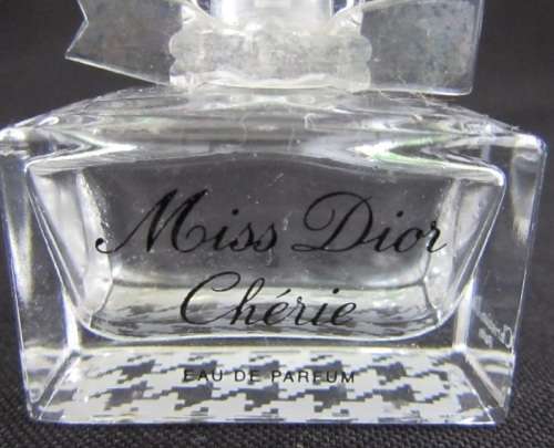 Empty Miniature-Perfume-Bottle-MISS-DIOR-CHERIE-BLOOMING-BOUQUET