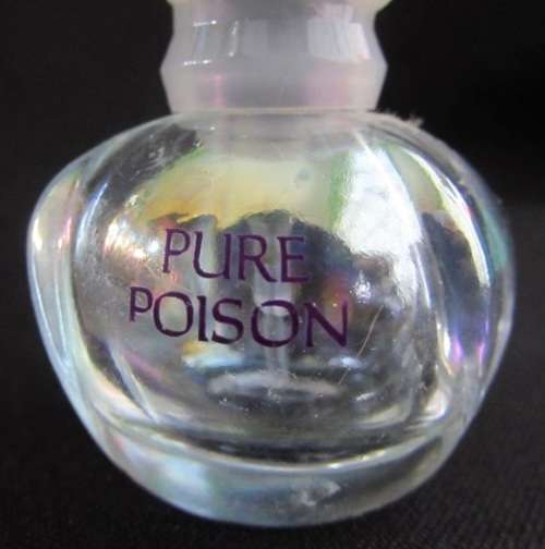 Empty Pure Poison Christian Dior for women EDP 7.5ml Mini Miniature Perfume Fragrance