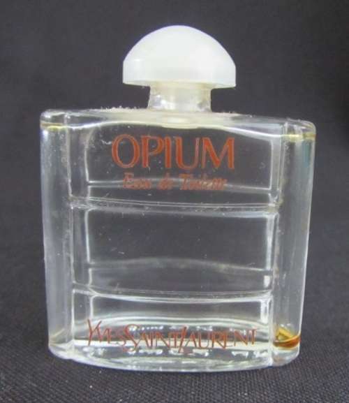 Empty Opium-eau-de-toilette Miniature bottle