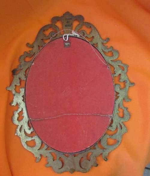 Brass wall hanging photo frames Made in Italy