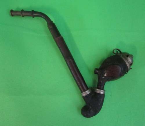 Fleur briar smoking pipe