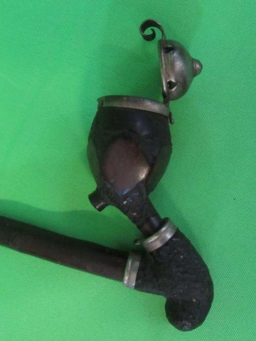 Fleur briar smoking pipe