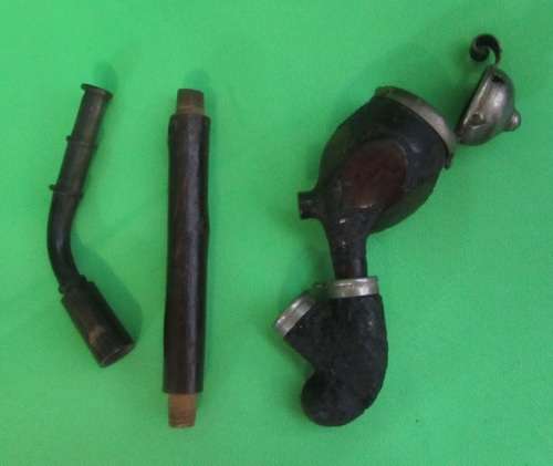 Fleur briar smoking pipe