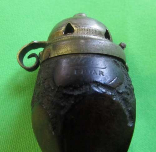 Fleur briar smoking pipe