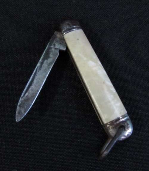 vintage richards sheffield faux box mini knife