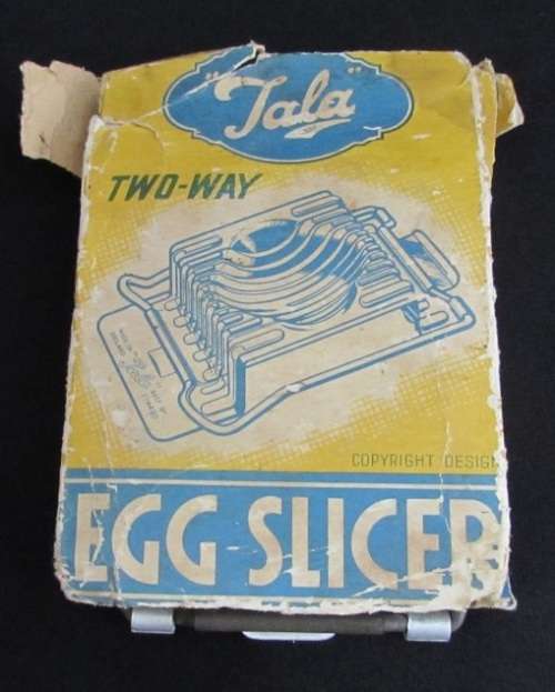 Vintage tala two way egg slicer