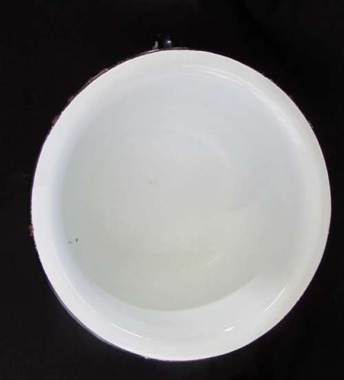 Vintage enamel bedpot