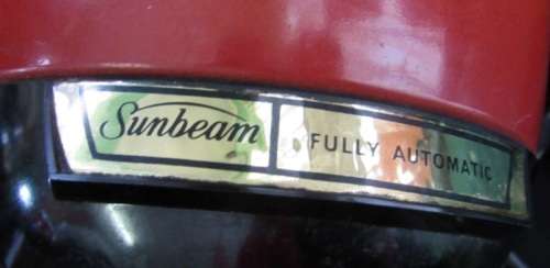 Vintage sunbeam percolator fully automatic