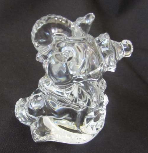 Beautiful Glass Elephant Ornament