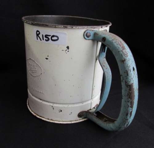 Vintage tala flour sifter
