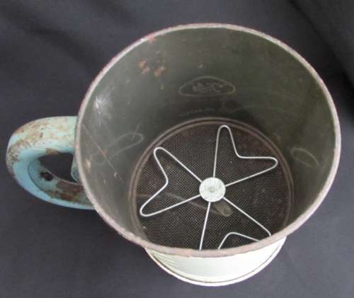 Vintage tala flour sifter