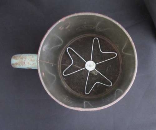 Vintage tala flour sifter