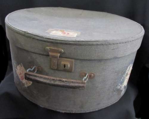 Vintage hat box made in England