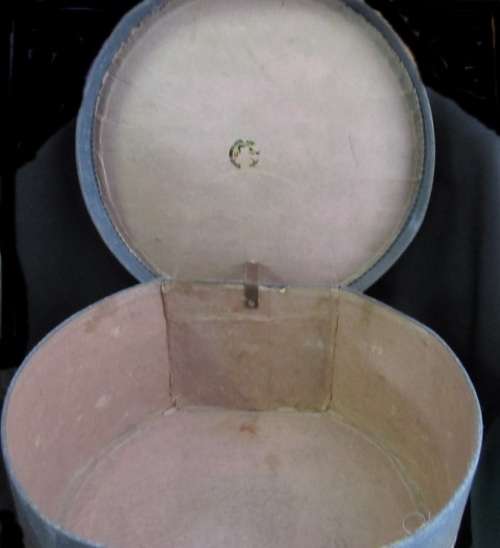 Vintage hat box made in England