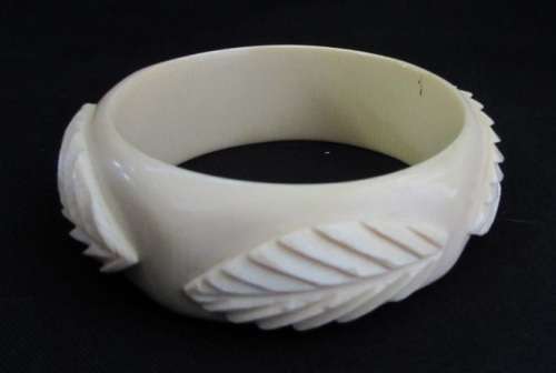 Bone bangle 1960's