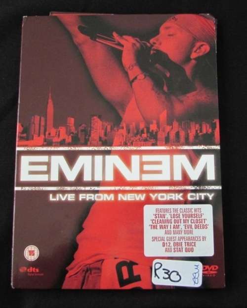 Eminem Live from New York City music DVD