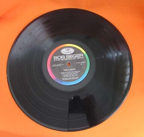 Bob Seger &the silver Bullet Band Like a Rock 12" LP