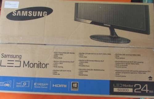 Samsung 24" led monitor model s24d300hl