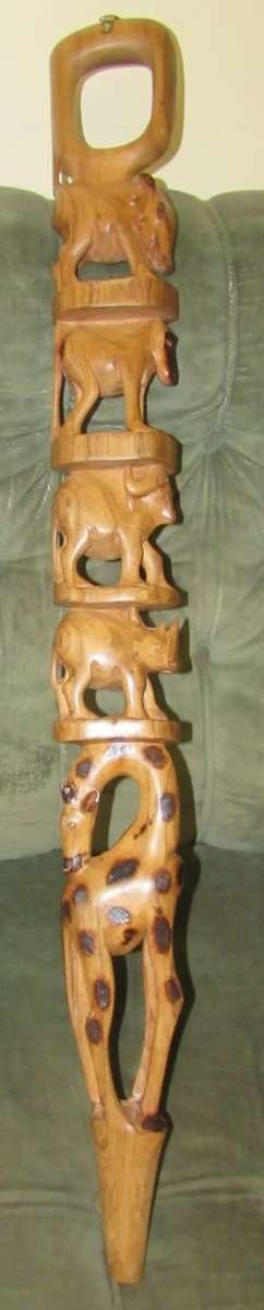 Absolutely stunning African ceremonial walking stick