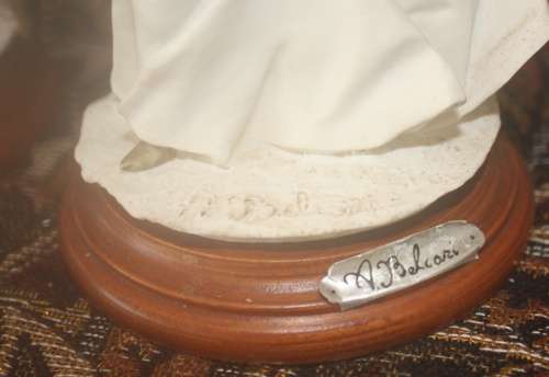 Two signed Italian A.Belcari Capodimonte figurines