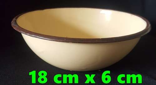 ENAMEL BOWL