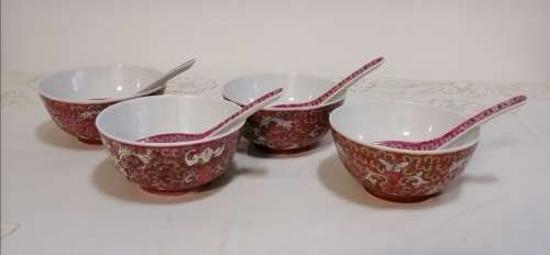 Oriental Bowls and Spoons