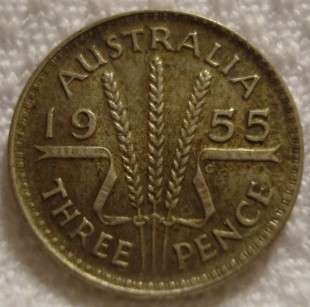 1955       3 Pence