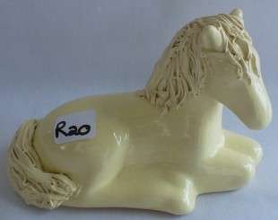Beautiful Lemon Horse Ornament