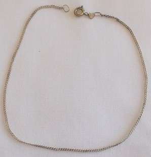 Silver Ankle chain (23cm)