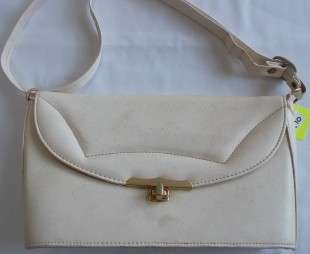 Vintage White/cream Handbag.