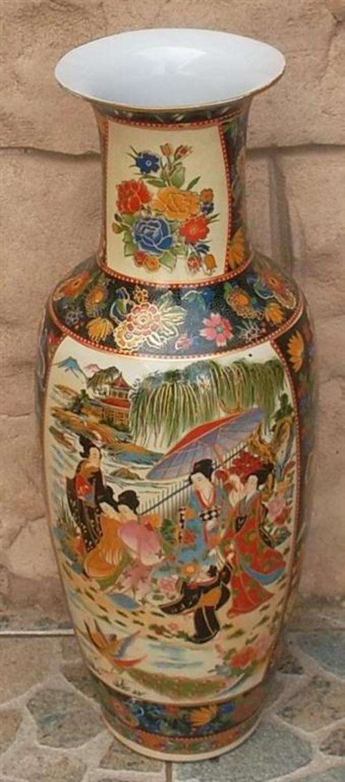 Collectable Oriental Large Floor  Vase