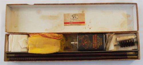 Vintage Pointer Shotgun Cleaning Kit.