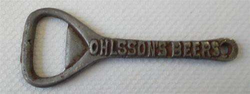 Vintage Ohlsson's Beer  Bottle Opener