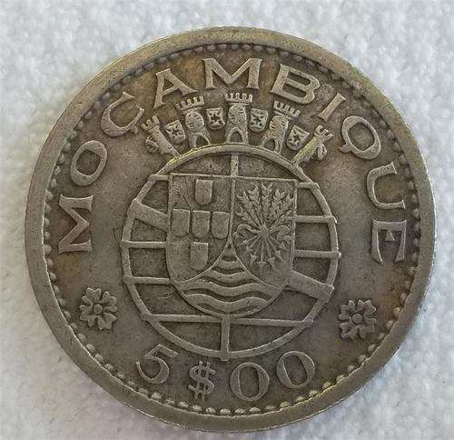 1960 5$ Mozambique  Coin
