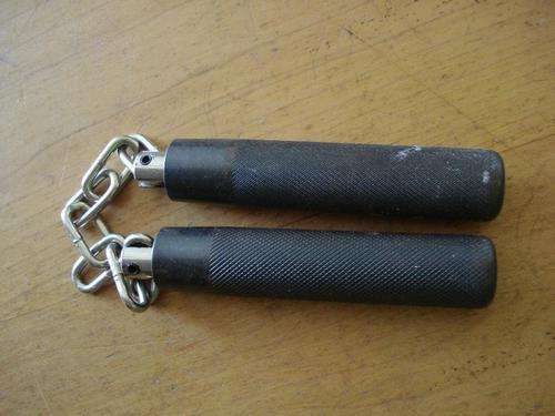 EASY  carry ...Kick -ass Nunchucks
