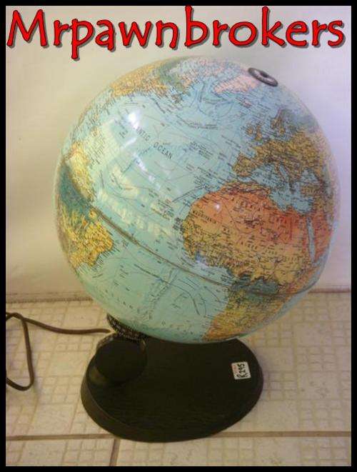 Stunning  Rotating World Globe.
