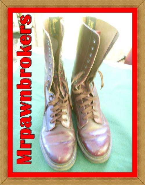 Genuine Leather Doc Martin Boots