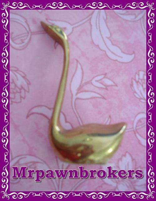 COLLECTABLE  Brass Swan